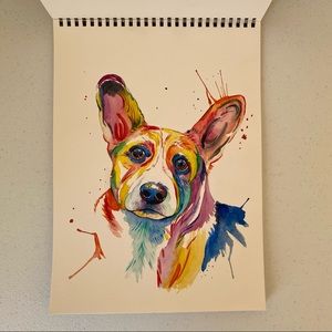 12 Paintings in 1 Sketchbook